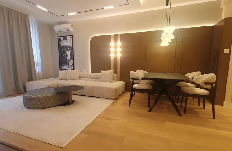 Miete einer absolut neuen 3-Zimmer-Wohnung, 72 m², BW Eterna, Belgrad, Serbien