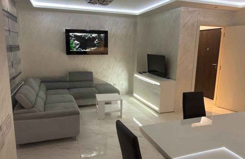 Miete einer modernen 4-Zimmer-Wohnung, 95 m², Zemun, Belgrad, Serbien