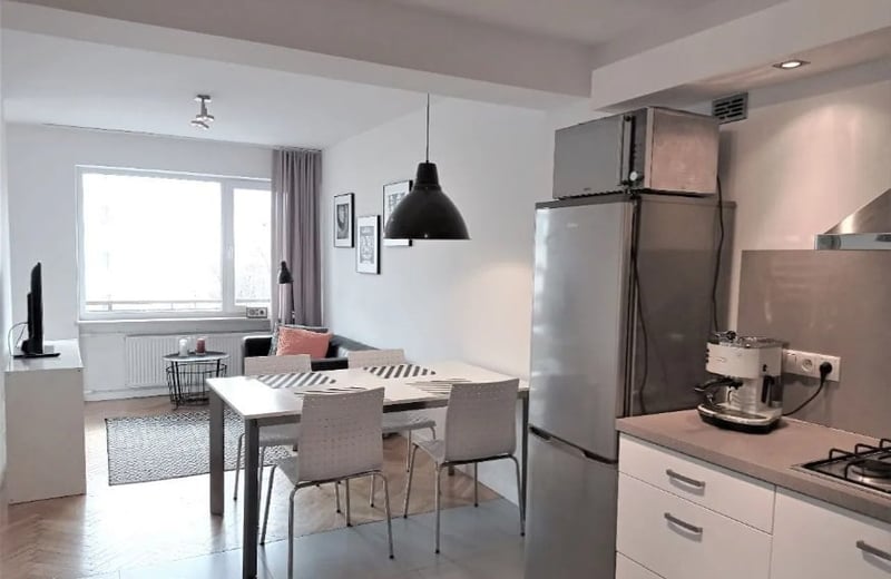 Location d’un appartement confortable de 2 pièces, 40 m², Śródmieście, Varsovie, Pologne