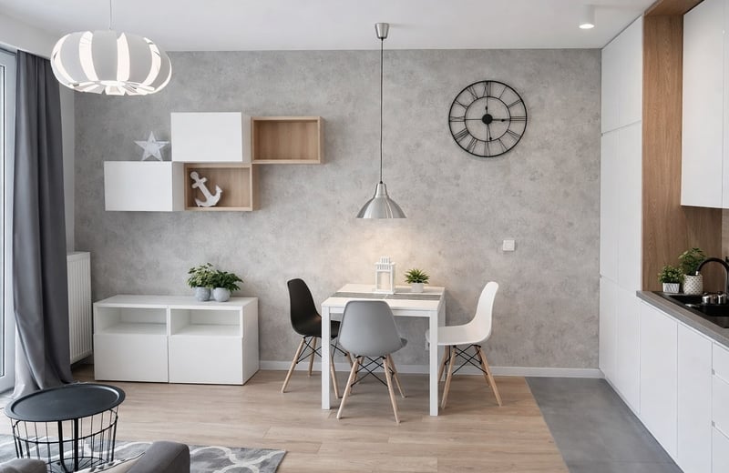 Rent of a furnished 2-room apartment with terrace and garden, 40 m², Mokotów, Warsaw, Poland