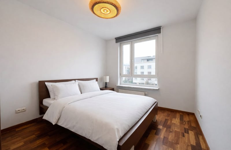 Alquiler de un luminoso apartamento amueblado de 2 habitaciones, 54 m², Marina Mokotów, Varsovia, Polonia