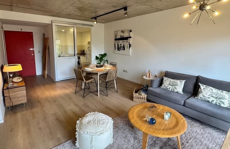 Rent of a bright, cozy 3-room apartment, 70 m², Palermo, Buenos Aires, Argentina