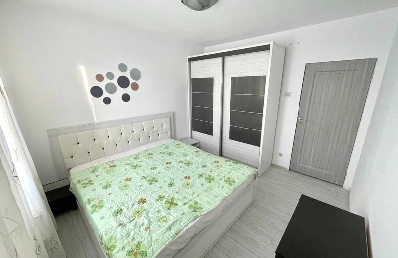 Location d’un appartement lumineux et meublé de 2 pièces, 48 m², Secteur 6, Crângași, Bucarest, Roumanie