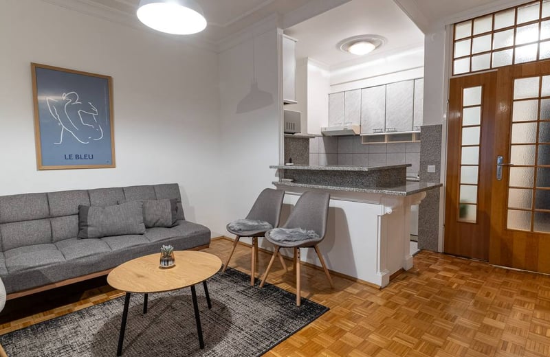 Rent of a cozy 3-room apartment, 75 m², city center, Belgrade, Serbia