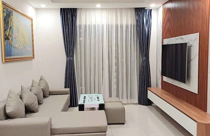 Rent of a furnished 2-room apartment, 75 m², Vinh Diem Trung, Nha Trang, Vietnam
