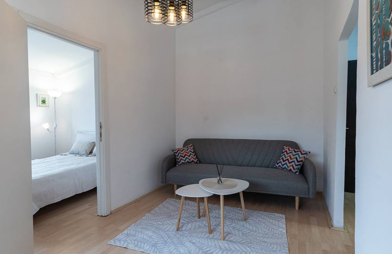 Location d’un appartement lumineux d’une pièce, 36 m², centre-ville, Belgrade, Serbie