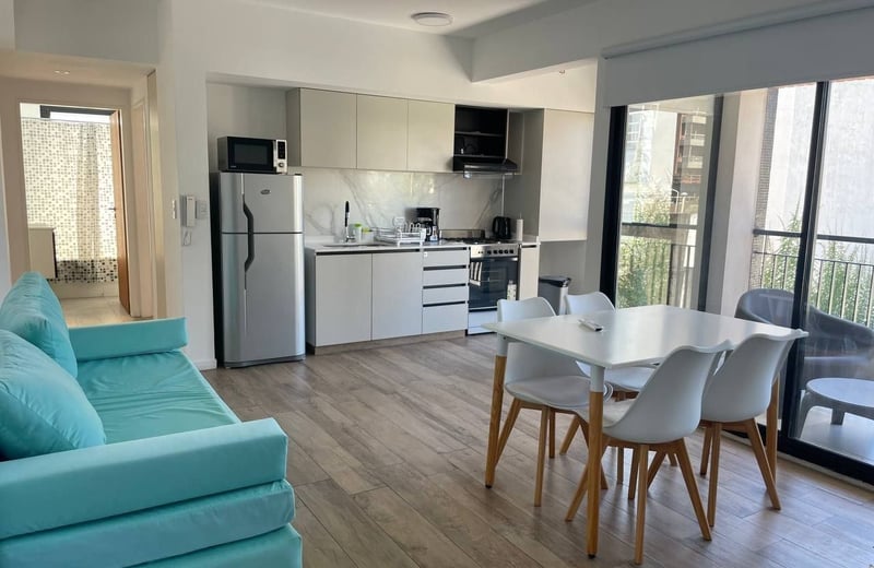 Location d’un appartement lumineux de 2 pièces, Villa Crespo, Buenos Aires, Argentine