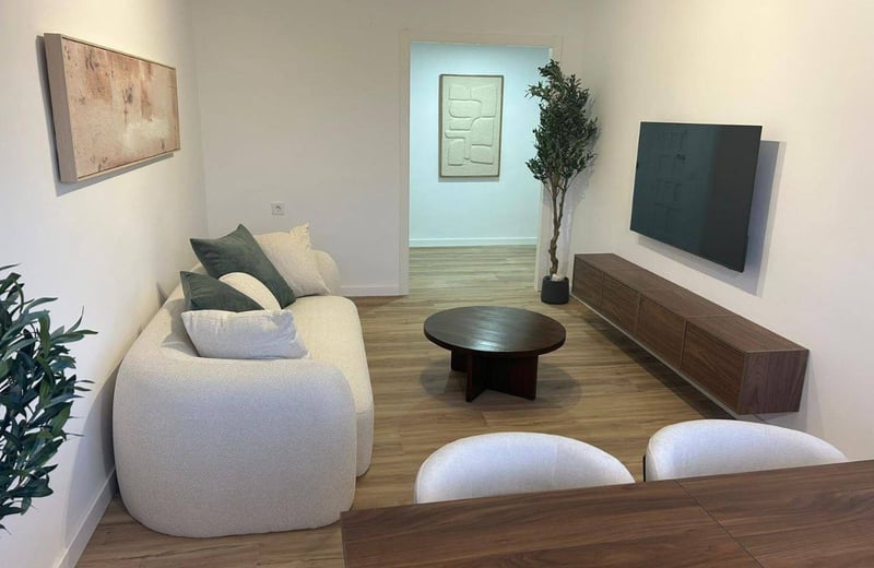 Rent of a modern, furnished 3-room apartment, 80 m², Plà del Bon Repòs–La Goteta, Alicante, Spain