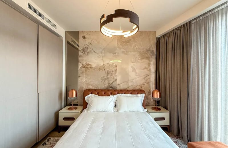 Аренда новой дизайнерской двухкомнатной квартиры с прекрасным видом, 62 м², Белград, Сербия