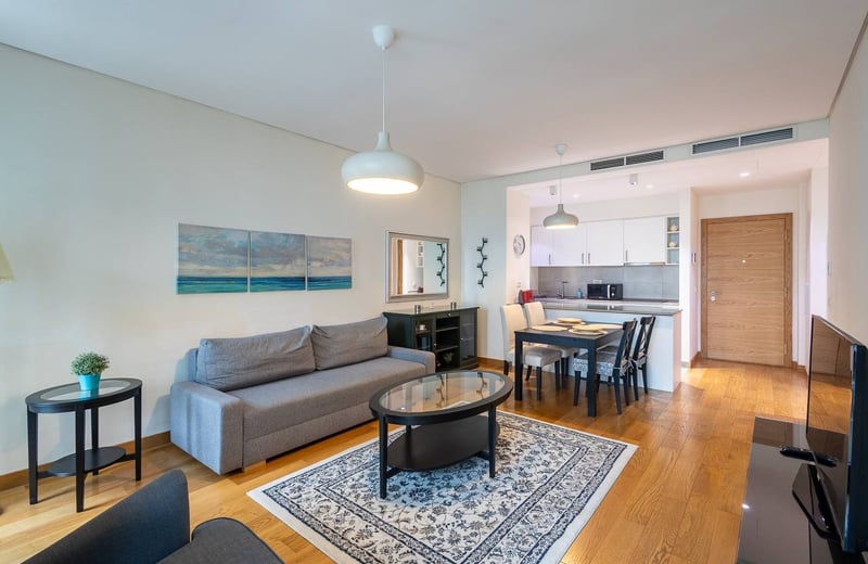 Аренда уютной двухкомнатной квартиры в ЖК BW Residences, 61 м², Белград, Сербия