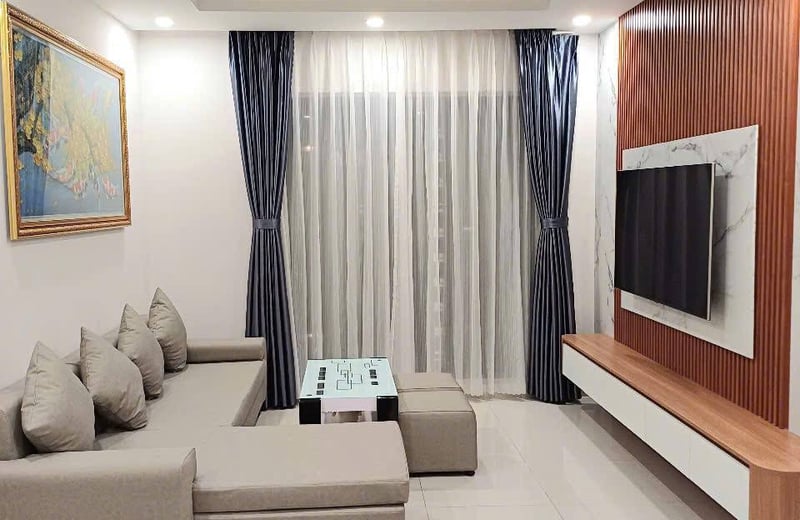 Rent of a comfortable apartment with 2 bedrooms, 75 m², Vinh Diem Trung, Nha Trang, Vietnam