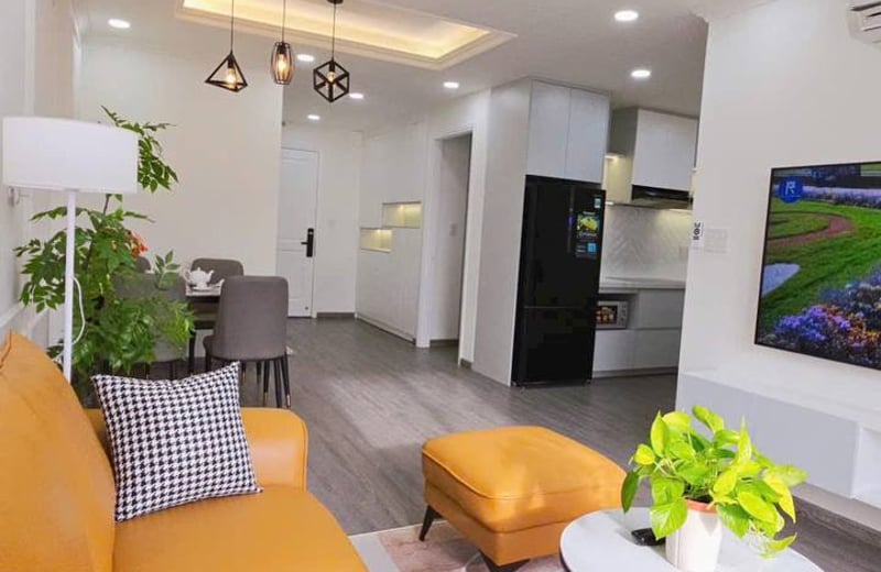 Miete einer modernen 2-Schlafzimmer-Wohnung, 70 m², West-Nha Trang, Vietnam