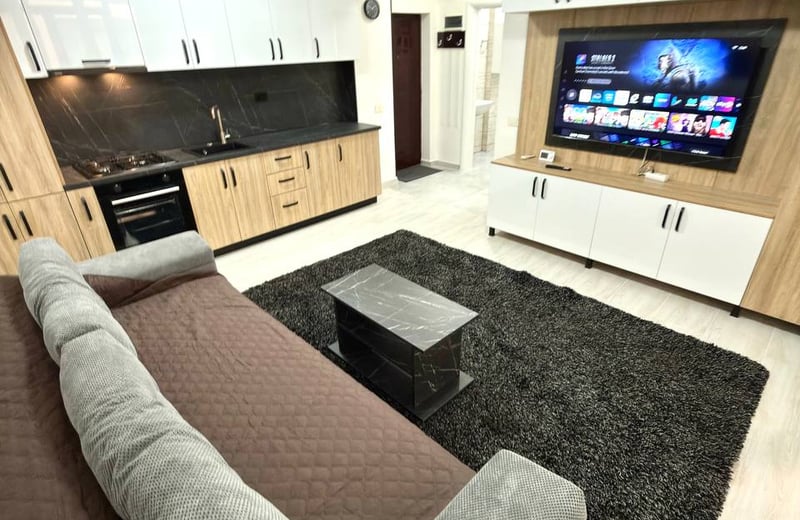 Miete einer neuen, hellen 48 m² Wohnung, Bezirk 6, Bukarest, Rumänien