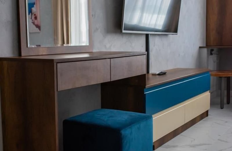 Helles Studio mit Meerblick in erster Linie zur Miete, Mamaia Sat, Rumänien