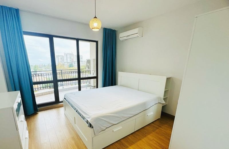 Gemütliche 1-Schlafzimmer-Wohnung mit Meerblick zur Miete, Briz, Varna, Bulgarien
