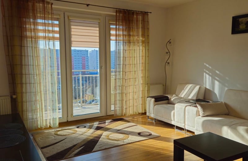 Furnished 2-Room Apartment for Rent in Gdańsk Suchanino, Poland