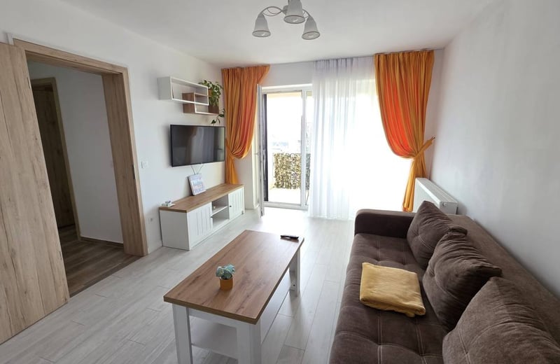 Location d’un appartement meublé et confortable de deux pièces, Brașov, Roumanie