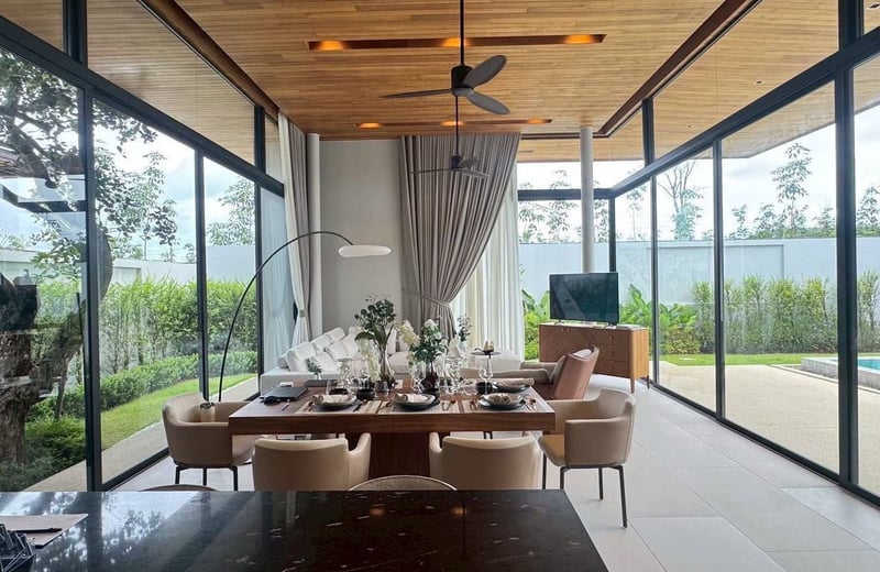 Alquiler de villa moderna Botanica con piscina privada, Phuket, Tailandia