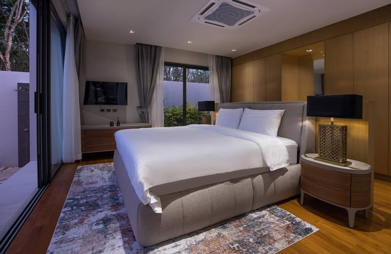 Alquiler de villa moderna estilo loft con piscina privada, Phuket, Tailandia