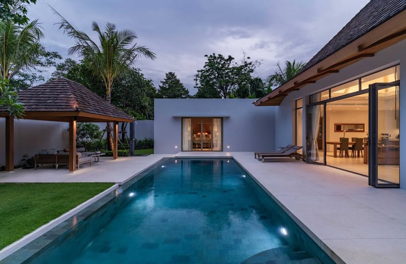 Modern Anchan Tropicana villa with private pool for rent, Phuket, Thailand