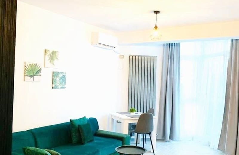 Furnished apartment with sea view in Alezzi for rent, 60 m², Mamaia Sat, Romania