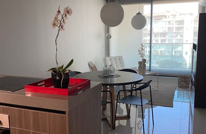 Modern bright apartment with balcony for rent, 45 m², Palermo Hollywood, Buenos Aires, Argentina
