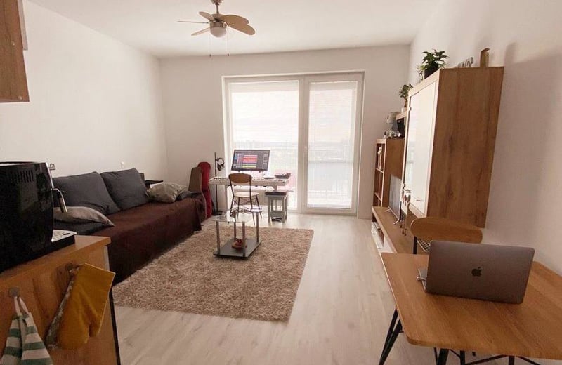 Bright apartment for rent in a new building, 29 m², Slnečnice – Mesto, Bratislava, Slovakia