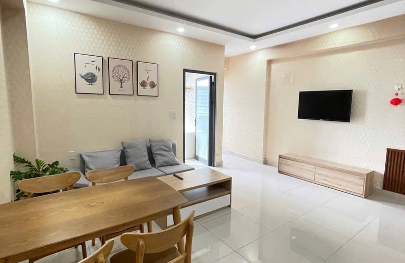 Möblierte Wohnung nahe am Strand zur Miete, 57 m², Napoleon Residence, Nha Trang, Vietnam