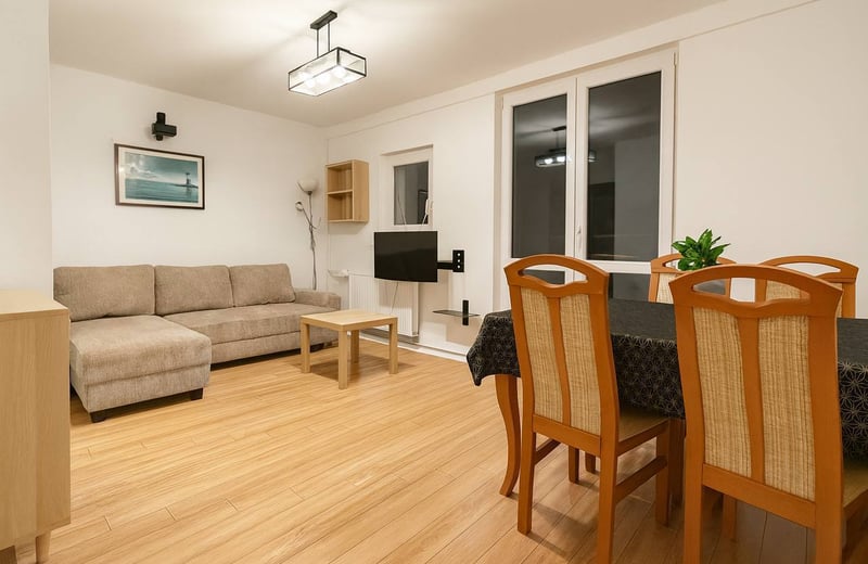 Cozy 38 m² apartment with balcony for rent in Ochota, Warsaw, Poland