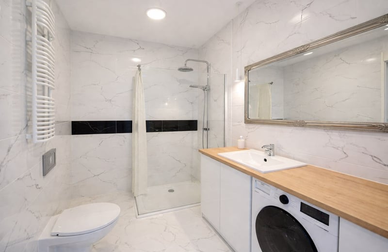 Appartement lumineux et moderne de 50 m² avec balcon à louer à Mokotów, Varsovie, Pologne