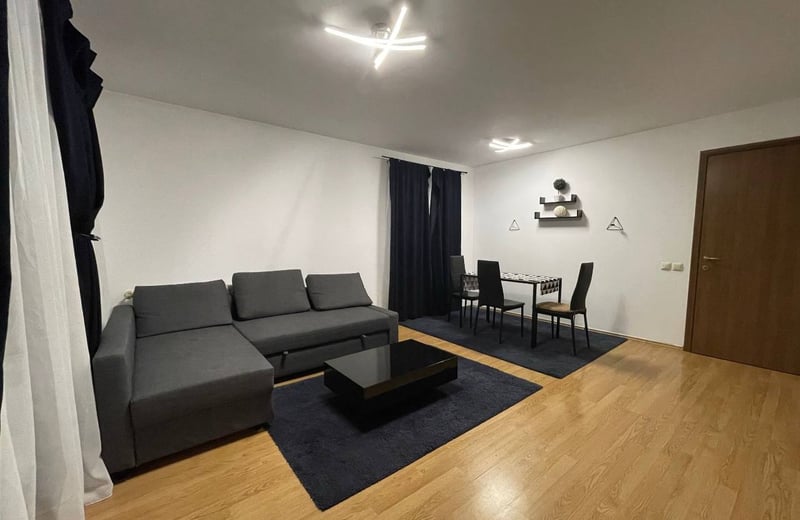 Bright 58 m² apartment in a quiet area for rent in Bucharest, Romania