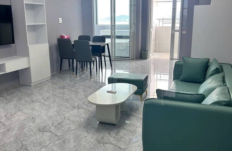 Helle Wohnung 68 m² mit Meerblick zur Miete in Nha Trang, Vietnam
