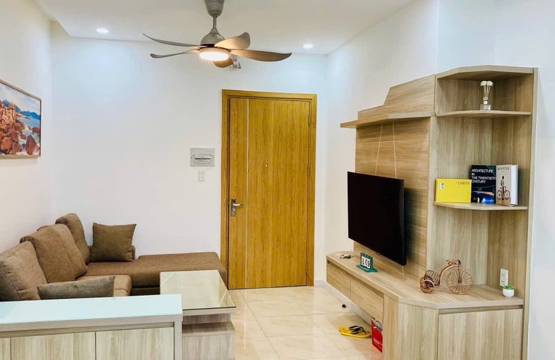 Komfortable Wohnung mit 2 Schlafzimmern im Wohnkomplex Oceanus zur Miete nahe dem Meer in Nha Trang, Vietnam