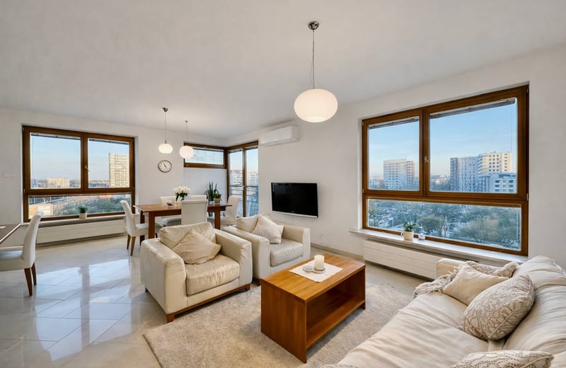 Просторная и светлая квартира 128 м² в комплексе Osiedle Prezydenckie в аренду, Śródmieście, Варшава, Польша