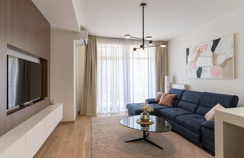 Apartamento confortable de 83 m² en el complejo BW Aurora en alquiler en Belgrado, Serbia