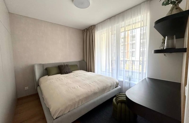 Designer 48 m² apartment for rent in Bratislava, Slovakia