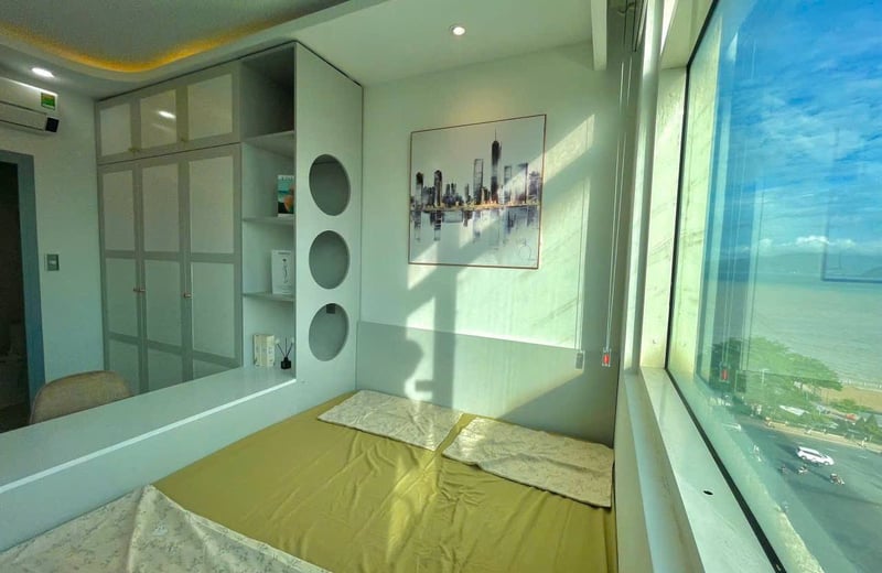 Komfortable Wohnung 65 m² mit Meerblick im Muong Thanh Luxury zur Miete in Nha Trang, Vietnam