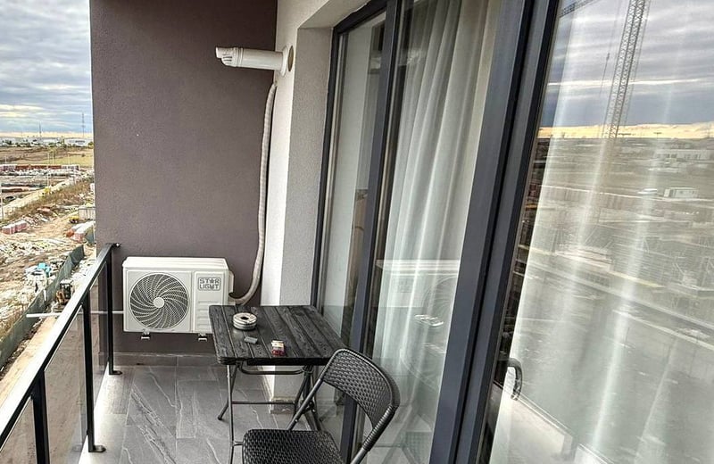Appartement cosy et meublé de 42 m² à louer à Chiajna, Bucarest, Roumanie