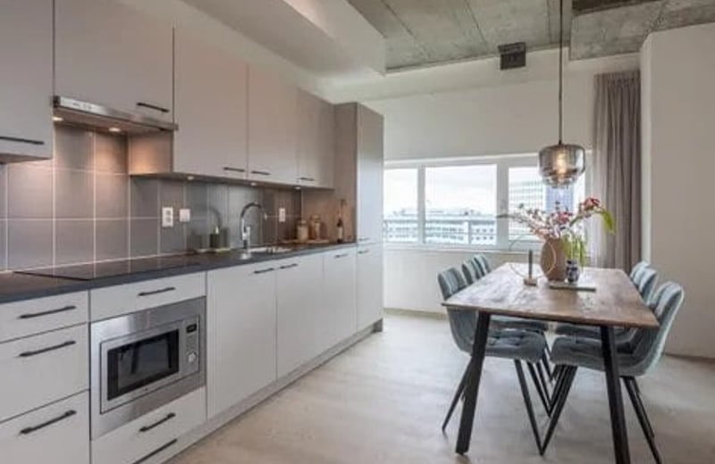 Moderne möblierte Wohnung, 56 m², zur Miete in Rotterdam, Niederlande