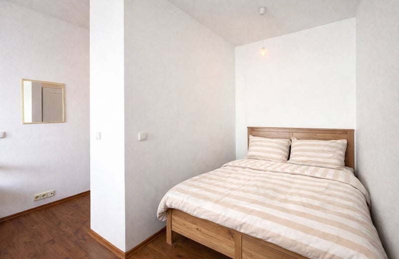 Appartement lumineux et meublé 40 m² avec terrasse à louer à Wilanów, Varsovie, Pologne