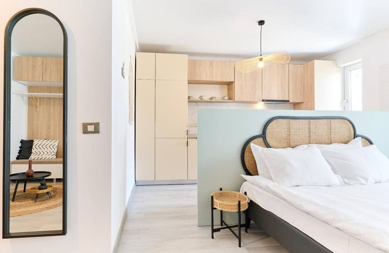 Studio confortable à louer à Mamaia-Sat, Roumanie