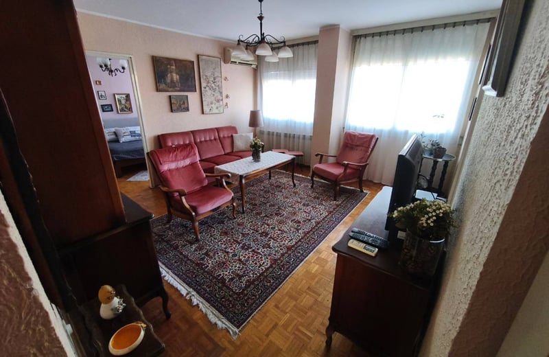 Möblierte Wohnung 65 m² zur Miete in Voždovac, Belgrad, Serbien