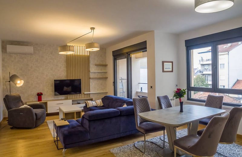 Apartamento amueblado 80 m² en alquiler en el centro de Belgrado, Serbia