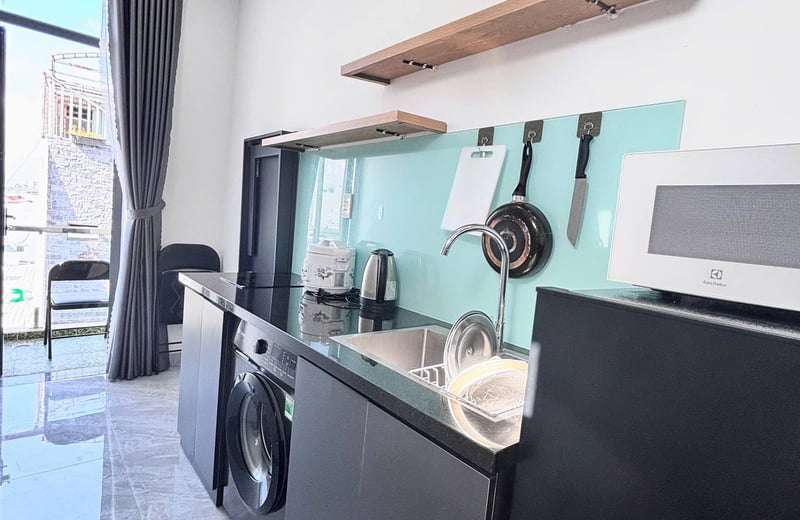 Apartamento luminoso y acogedor con balcón en alquiler en My An, Da Nang, Vietnam