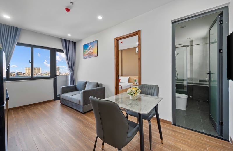 Уютная новая квартира в аренду, Son Tra, Дананг, Вьетнам