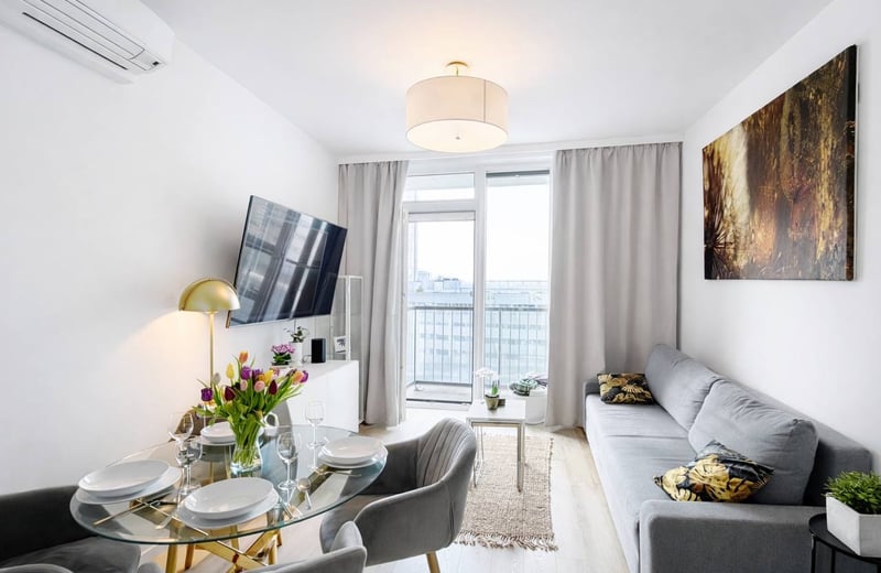 Современная меблированная 2-комнатная квартира 45 м² в аренду, Wola, Варшава, Польша