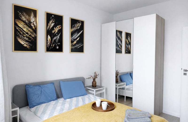 Современная меблированная 2-комнатная квартира 45 м² в аренду, Wola, Варшава, Польша