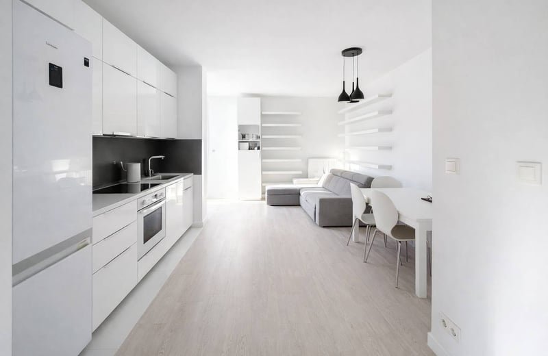 Bright spacious 3-room apartment 58 m² for rent, Wola, Warsaw, Poland