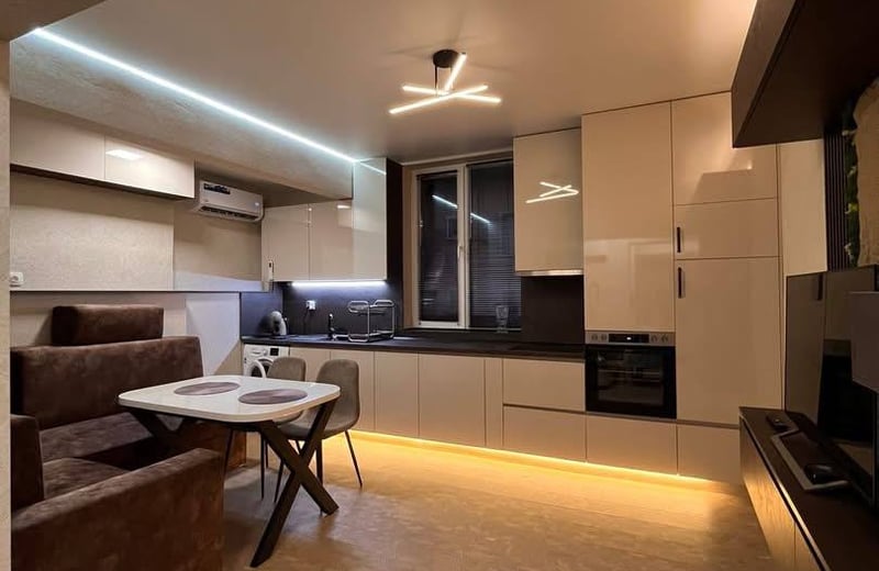 Gemütliche möblierte Wohnung 55 m² zur Miete, Chataldzha, Varna, Bulgarien