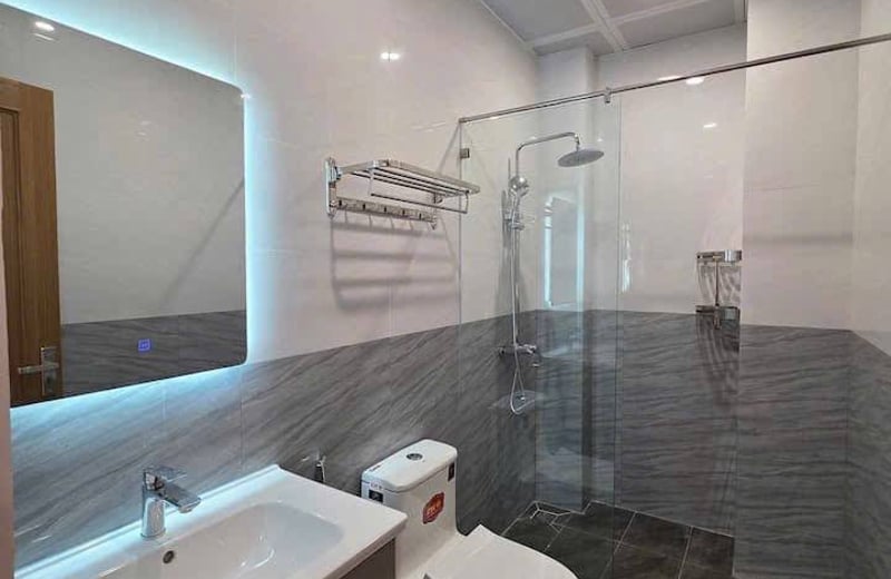 Cozy furnished studio with balcony near the beach for rent, An Thuong, Da Nang, Vietnam